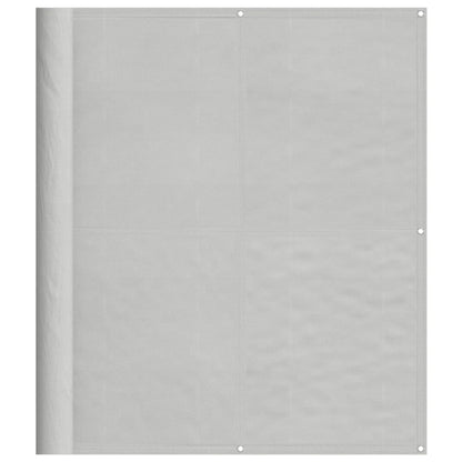 Paravento Balcone Grigio chiaro 120x300cm 100%Poliestere Oxford | homemem39