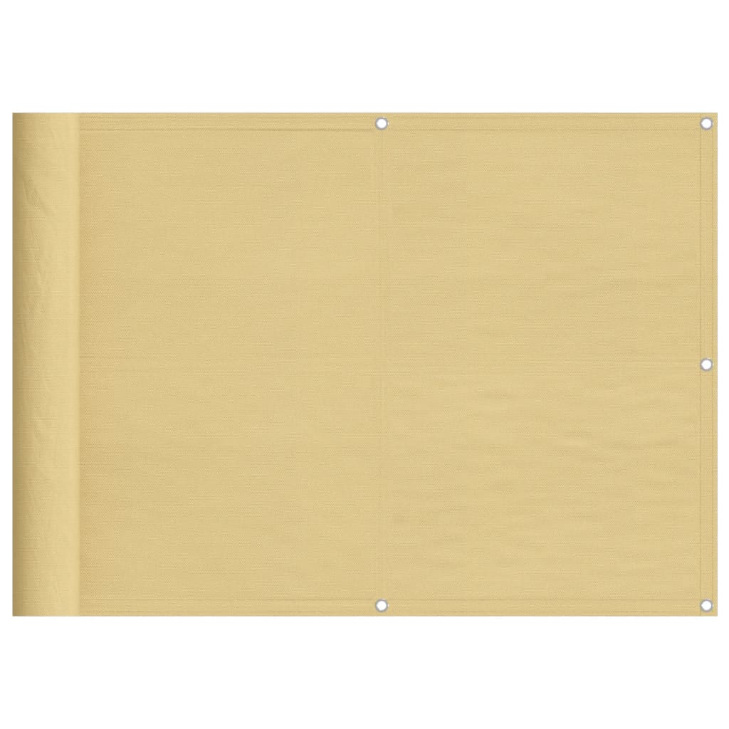 Paravento da Balcone Sabbia 75x800 cm 100% Poliestere Oxford | homemem39
