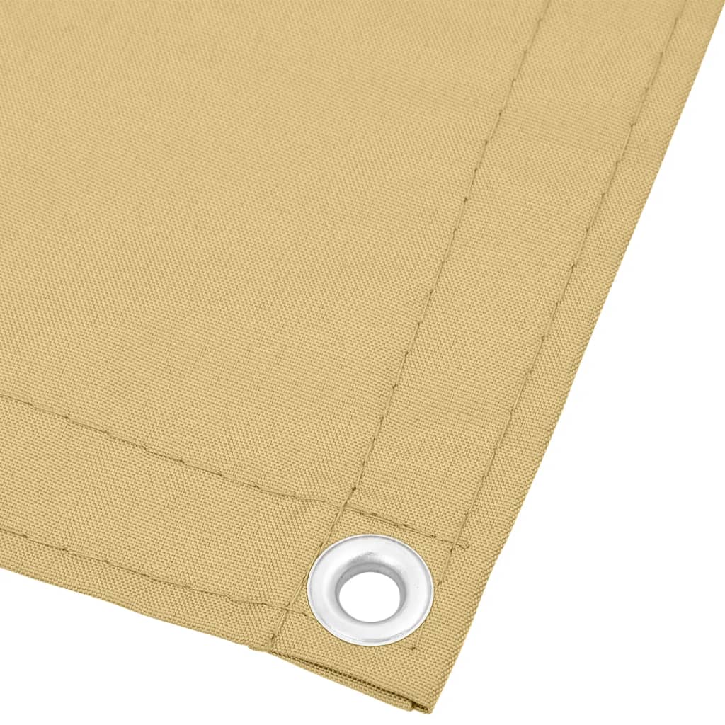 Paravento da Balcone Sabbia 75x800 cm 100% Poliestere Oxford | homemem39