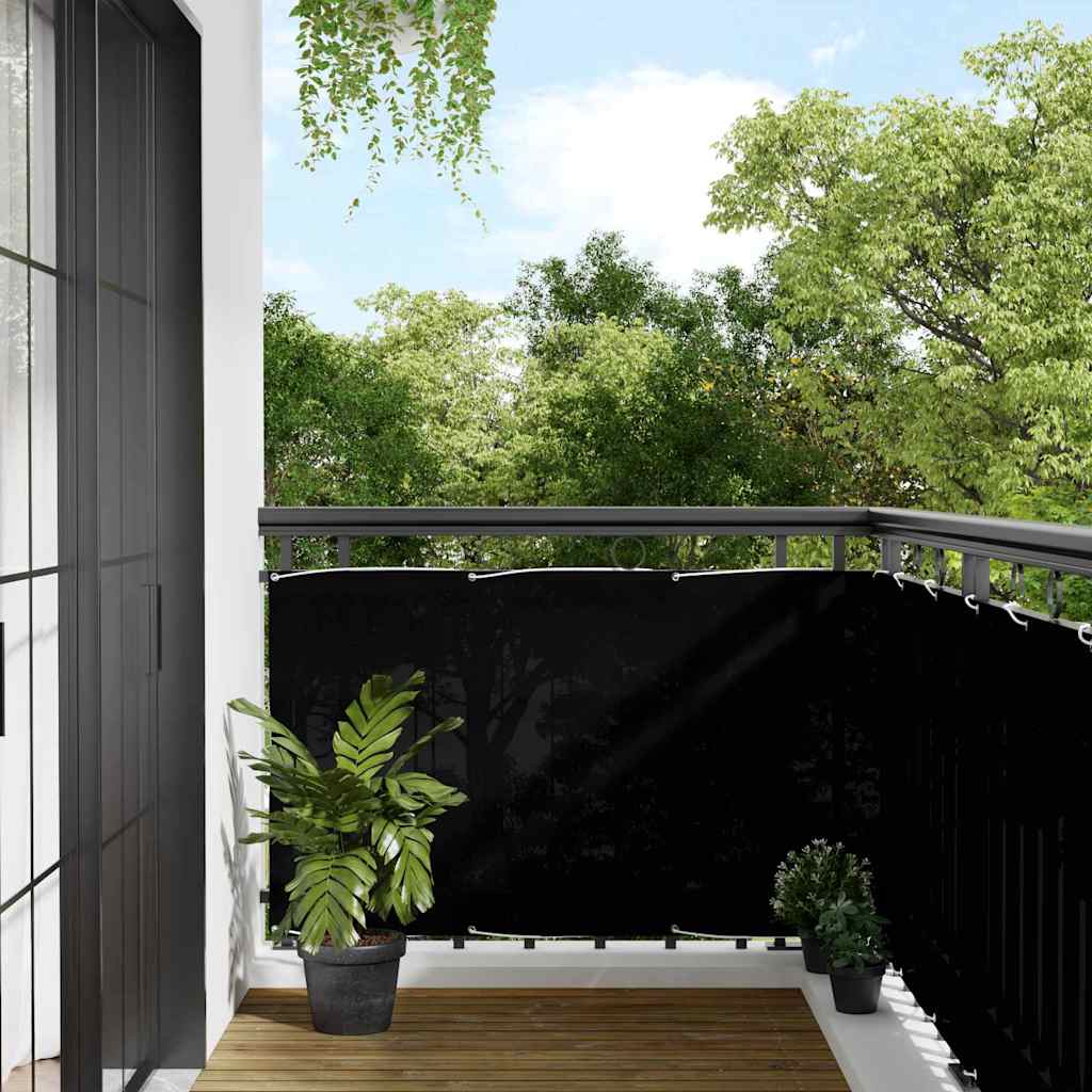 Paravento da Balcone Sabbia 75x800 cm 100% Poliestere Oxford