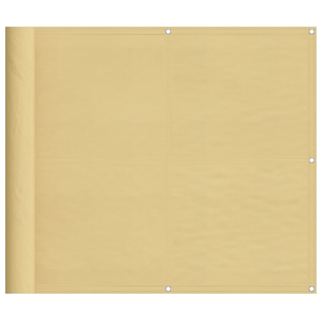 Paravento da Balcone Sabbia 90x800 cm 100% Poliestere Oxford | homemem39