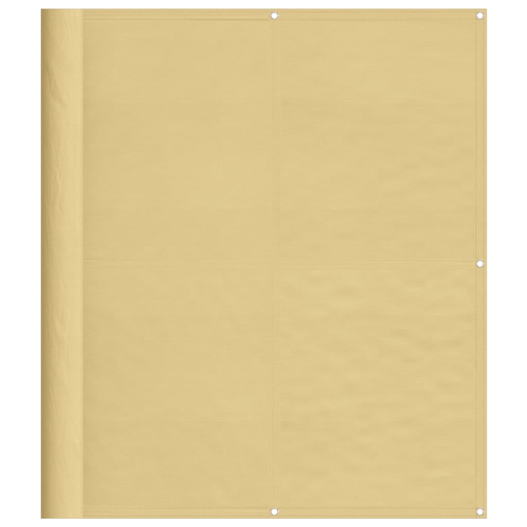 Paravento da Balcone Sabbia 120x600 cm 100% Poliestere Oxford | homemem39