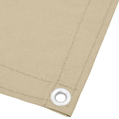 Paravento da Balcone Beige 120x700 cm 100% Poliestere Oxford | homemem39