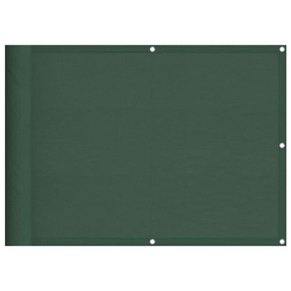 Paravento Balcone Verde Scuro 75x700 cm 100% Poliestere Oxford | homemem39