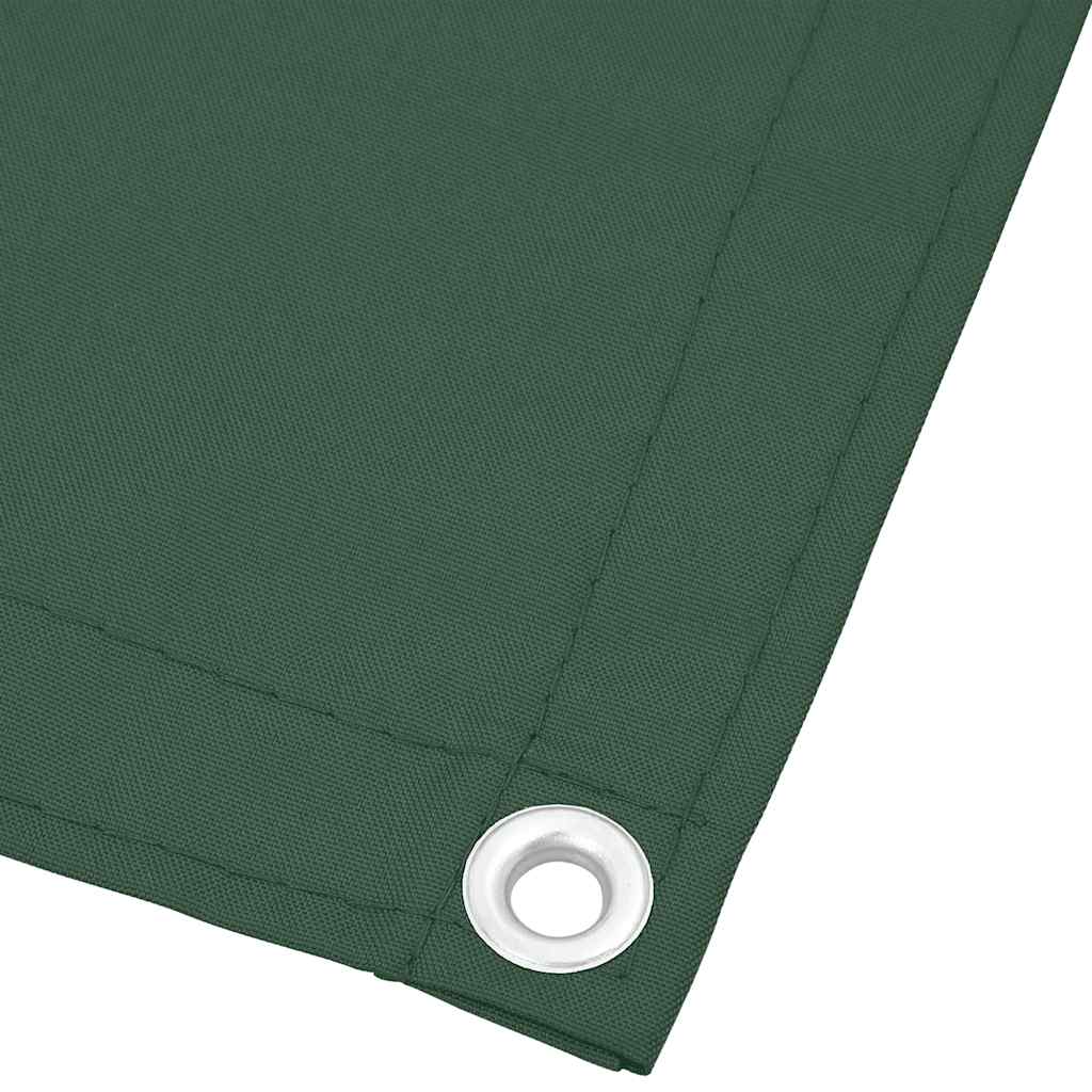 Paravento Balcone Verde Scuro 75x700 cm 100% Poliestere Oxford | homemem39
