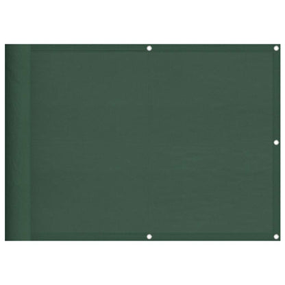 Paravento Balcone Verde Scuro 75x800 cm 100% Poliestere Oxford | homemem39