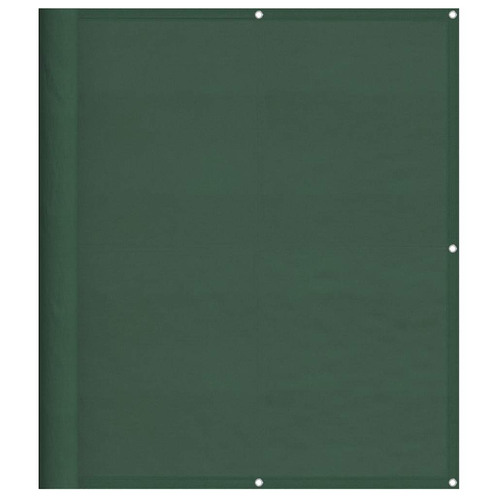 Paravento Balcone Verde Scuro 120x800 cm 100% Poliestere Oxford | homemem39