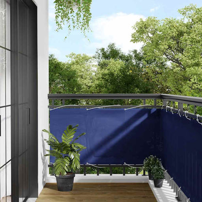 Paravento da Balcone Blu 75x800 cm 100% Poliestere Oxford | homemem39
