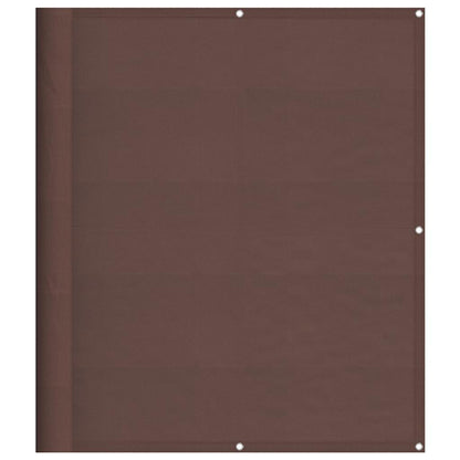 Paravento da Balcone Marrone 120x800 cm 100% Poliestere Oxford | homemem39