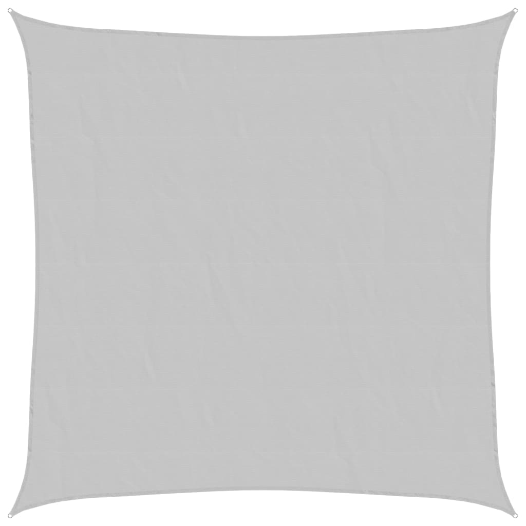 Vela Parasole Grigio Chiaro 2,5x2,5 m 100% Poliestere Oxford | homemem39