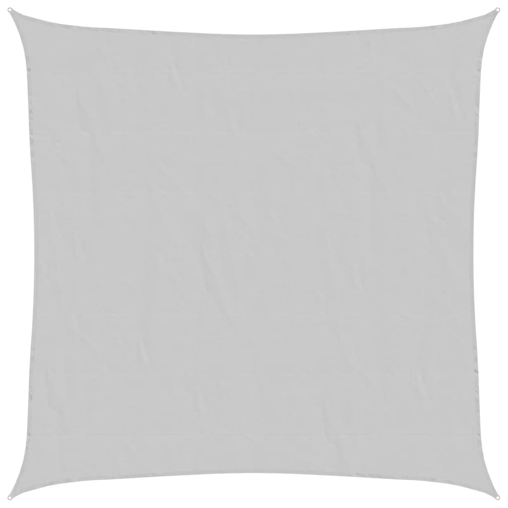 Vela Parasole Grigio Chiaro 5x5 m 100% Poliestere Oxford | homemem39