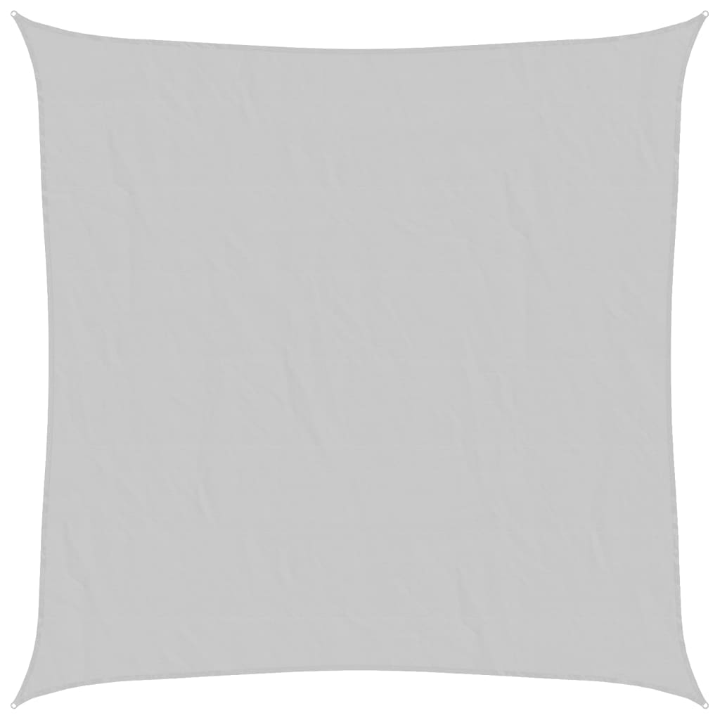 Vela Parasole Grigio Chiaro 7x7 m 100% Poliestere Oxford | homemem39