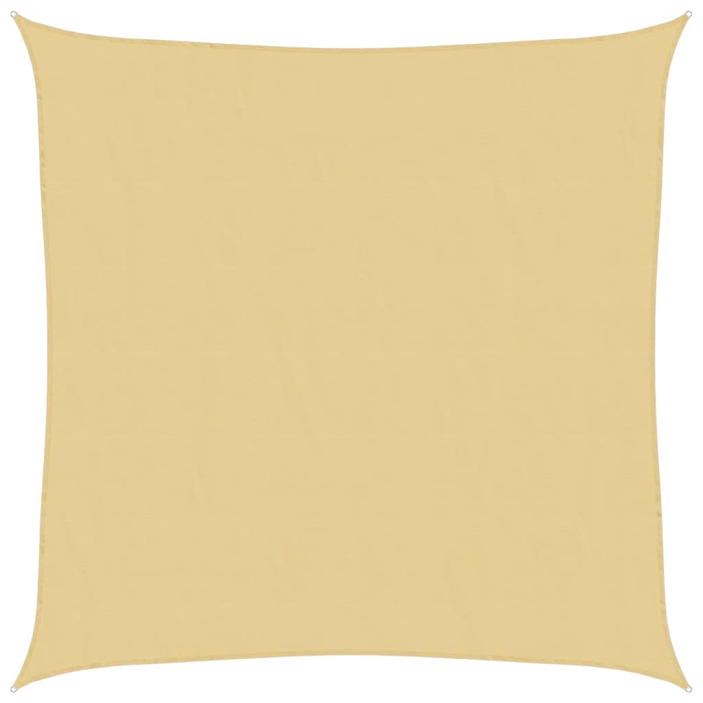 Vela Parasole Sabbia 3,6x3,6 m 100% Poliestere Oxford | homemem39