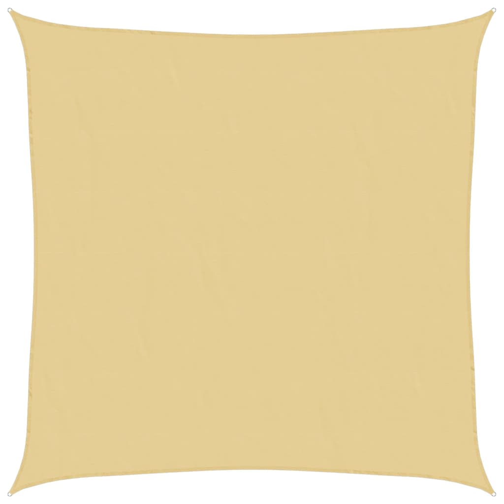 Vela Parasole Sabbia 5x5 m 100% Poliestere Oxford | homemem39