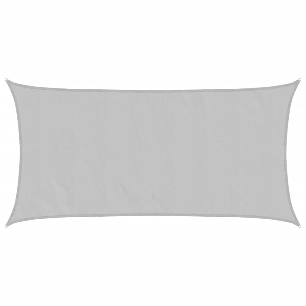 Vela Parasole Grigio Chiaro 3,5x2 m 100% Poliestere Oxford | homemem39