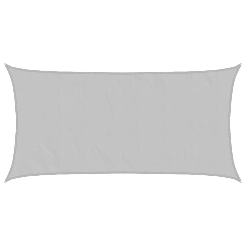 Vela Parasole Grigio Chiaro 4x2 m 100% Poliestere Oxford | homemem39