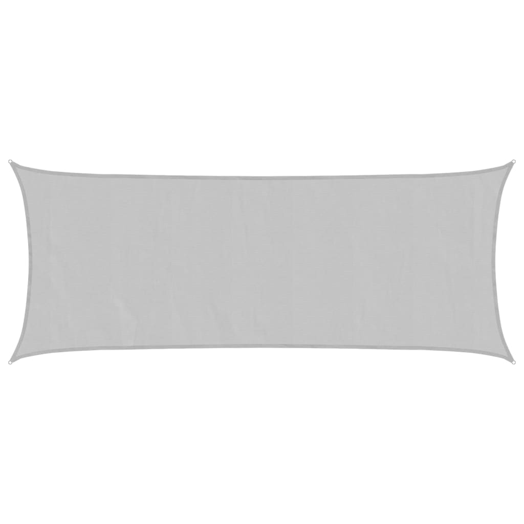 Vela Parasole Grigio Chiaro 4,5x2 m 100% Poliestere Oxford | homemem39