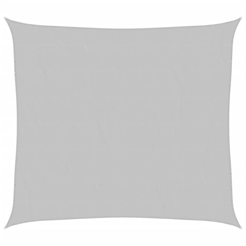 Vela Parasole Grigio Chiaro 3x2,5 m 100% Poliestere Oxford | homemem39