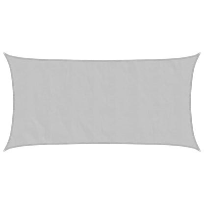Vela Parasole Grigio Chiaro 4,5x2,5 m 100% Poliestere Oxford | homemem39