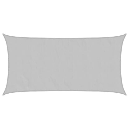 Vela Parasole Grigio Chiaro 5x2,5 m 100% Poliestere Oxford | homemem39