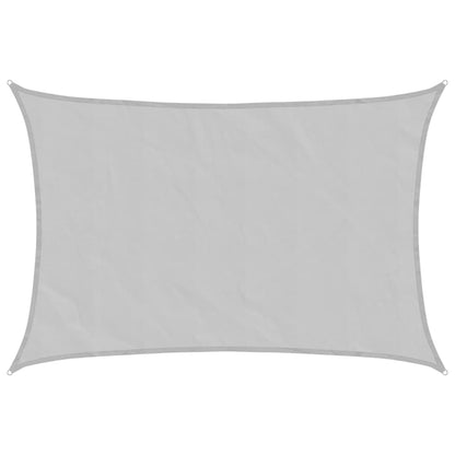 Vela Parasole Grigio Chiaro 4,5x3 m 100% Poliestere Oxford | homemem39