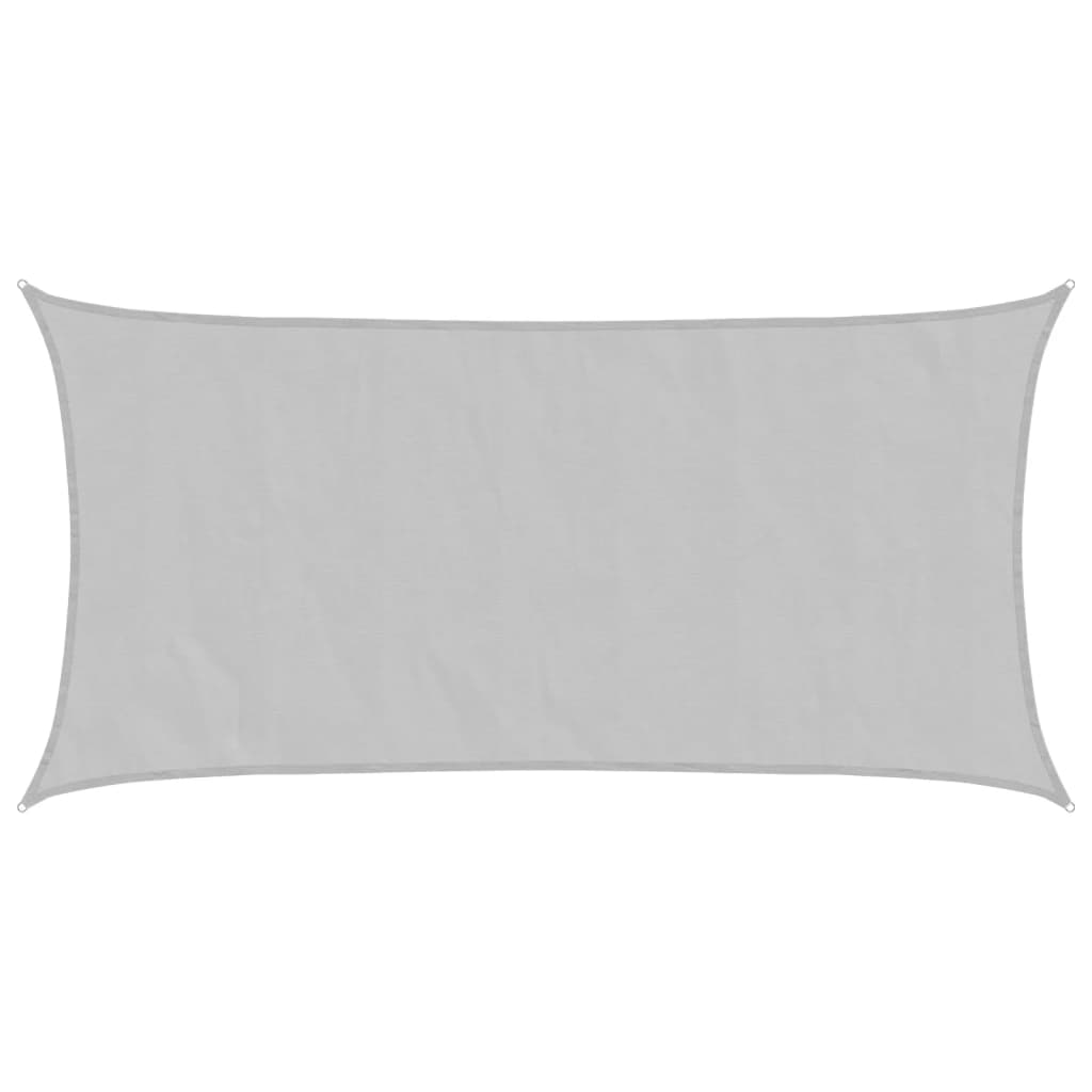 Vela Parasole Grigio Chiaro 7x4 m 100% Poliestere Oxford | homemem39