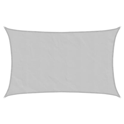 Vela Parasole Grigio Chiaro 8x5 m 100% Poliestere Oxford | homemem39