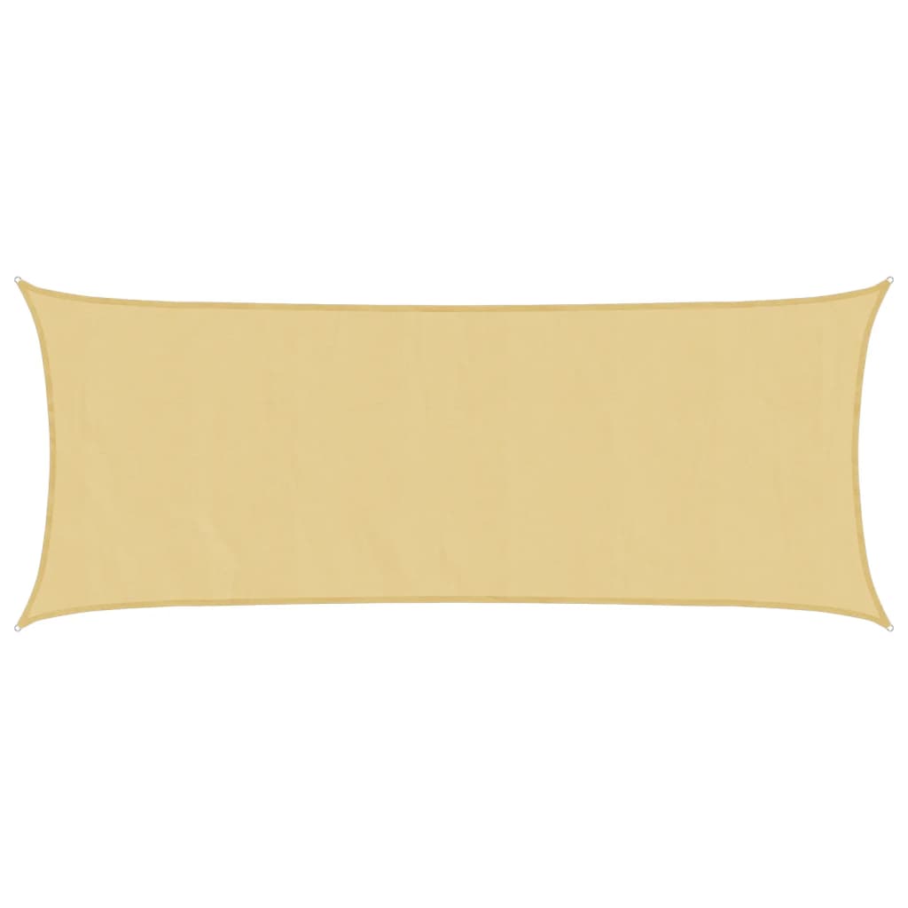 Vela Parasole Sabbia 4,5x2 m 100% Poliestere Oxford | homemem39