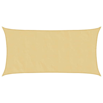 Vela Parasole Sabbia 4,5x2,5 m 100% Poliestere Oxford | homemem39
