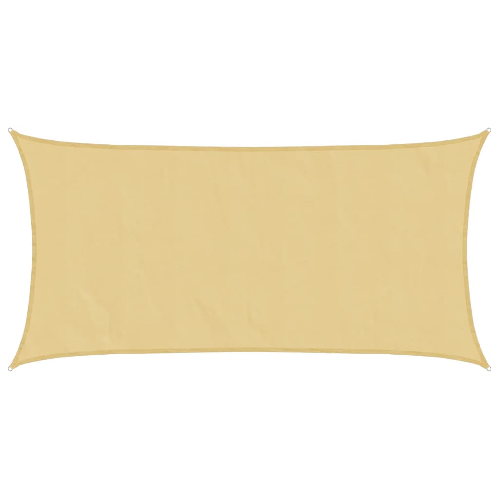 Vela Parasole Sabbia 5x2,5 m 100% Poliestere Oxford | homemem39