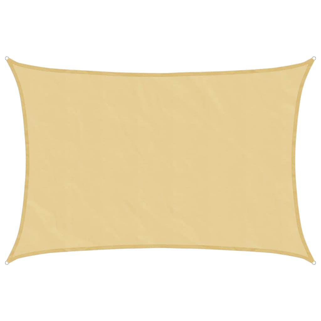 Vela Parasole Sabbia 4x3 m 100% Poliestere Oxford | homemem39