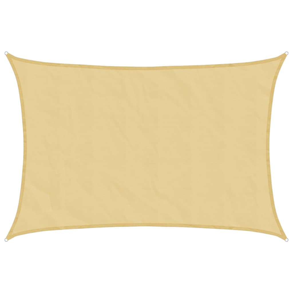 Vela Parasole Sabbia 4,5x3 m 100% Poliestere Oxford | homemem39