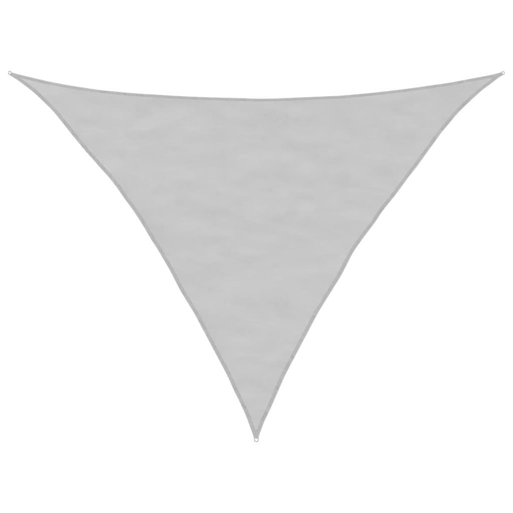 Vela Parasole Grigio Chiaro 3x3x4,24 m 100% Poliestere Oxford | homemem39