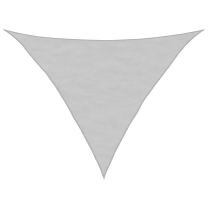 Vela Parasole Grigio Chiaro 3x3x4,24 m 100% Poliestere Oxford | homemem39