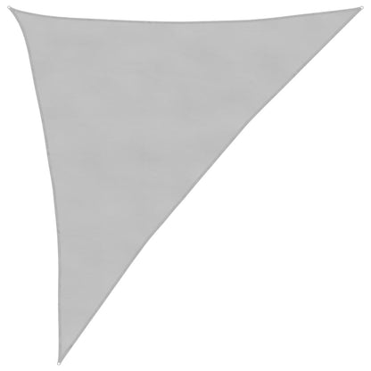 Vela Parasole Grigio Chiaro 3x4x5 m 100% Poliestere Oxford | homemem39