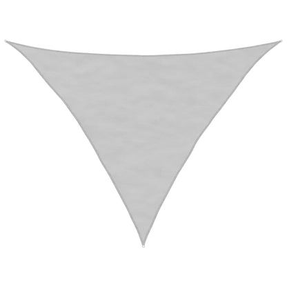 Vela Parasole Grigio Chiaro 3,5x3,5x4,9m 100% Poliestere Oxford | homemem39