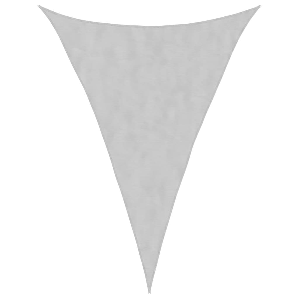 Vela Parasole Grigio Chiaro 5x7x7 m 100% Poliestere Oxford | homemem39