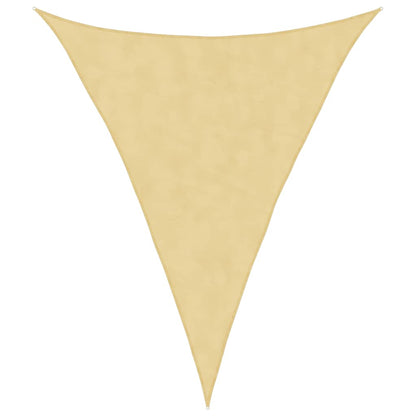 Vela Parasole Sabbia 3x4x4 m 100% Poliestere Oxford | homemem39