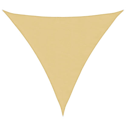Vela Parasole Sabbia 4x4x4 m 100% Poliestere Oxford | homemem39