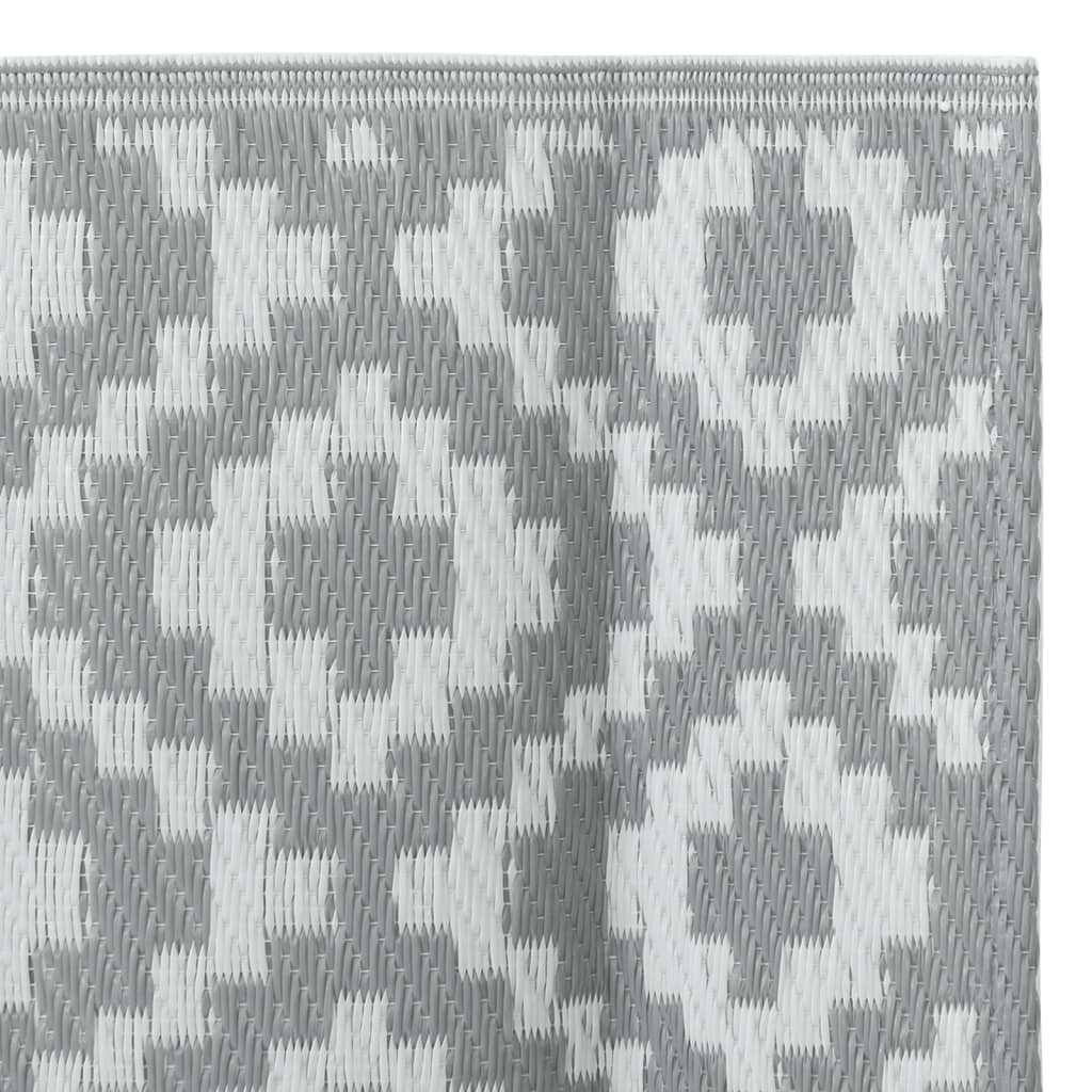 Tappeto da Esterni ARAKIL Grigio 190x290 cm in PP | homemem39