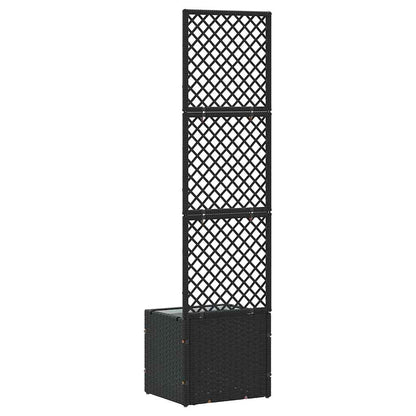 Fioriera Nero 35 x 30 x 135 cm Metallo - homemem39