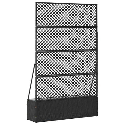 Fioriera Nero 105 x 30 x 170 cm Metallo - homemem39