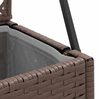 Fioriera Marrone 70 x 30 x 135 cm Metallo