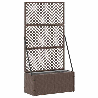 Fioriera Marrone 70 x 30 x 135 cm Metallo