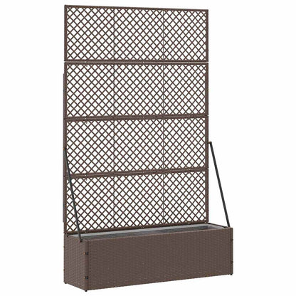 Fioriera Marrone 105 x 30 x 170 cm Metallo