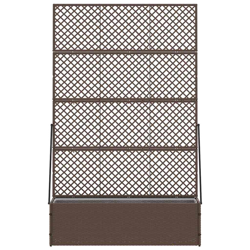 Fioriera Marrone 105 x 30 x 170 cm Metallo