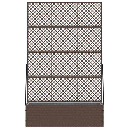 Fioriera Marrone 105 x 30 x 170 cm Metallo
