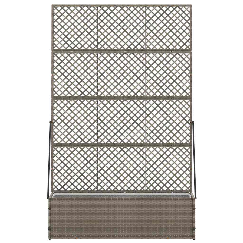 Fioriera Grigio 105 x 30 x 170 cm Metallo - homemem39