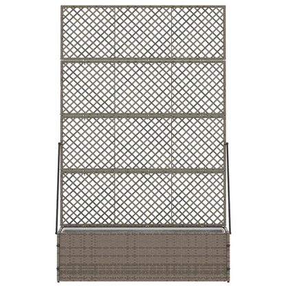 Fioriera Grigio 105 x 30 x 170 cm Metallo - homemem39