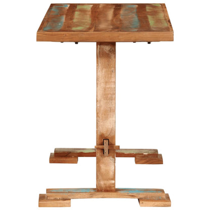Tavolo da Pranzo 110x55x78 cm in Legno Massello di Recupero | homemem39